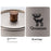 QUNATURE 750ml Pure Titanium Coffee Mug Lightweight Tea Cup with Folding Handle for Camping Hiking (BPA Free, No FDA) - 7