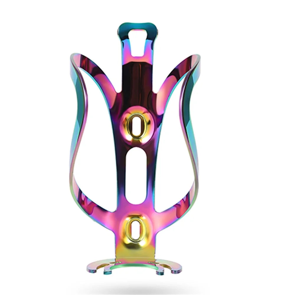 WEST BIKING YP0704034 Ultralight Bicycle Water Bottle Cage MTB Road Bike Aluminum Alloy Bottle Rack Holder Cycling Bottle Bracket, Multi-color - 3