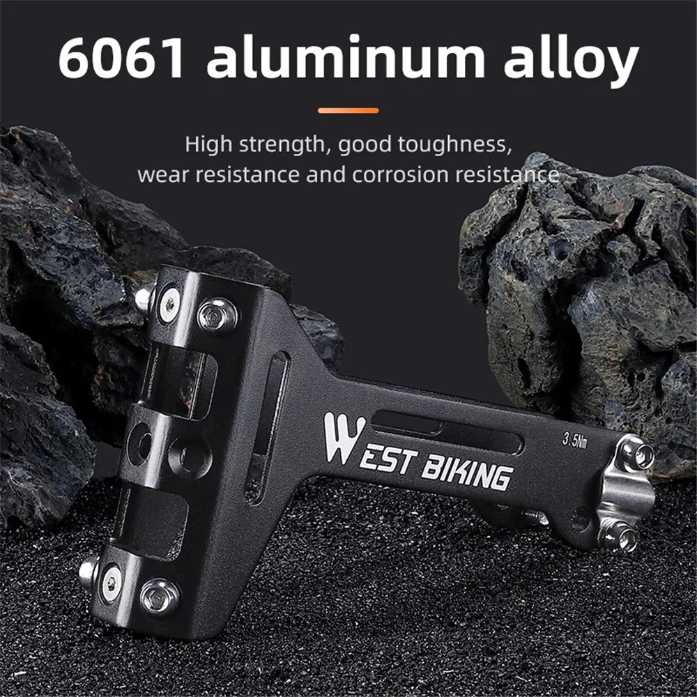 WEST BIKING YP0719305 Multifunction Bike Bottle Cage Seat Saddle Mount Adapter Water Bottle Holder with Adjustable Angle - 4