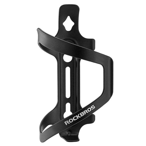 ROCKBROS CR-01 Aluminum Alloy Bicycle Water Bottle Cage MTB Road Bike Bottle Holder Rack - Black - 1