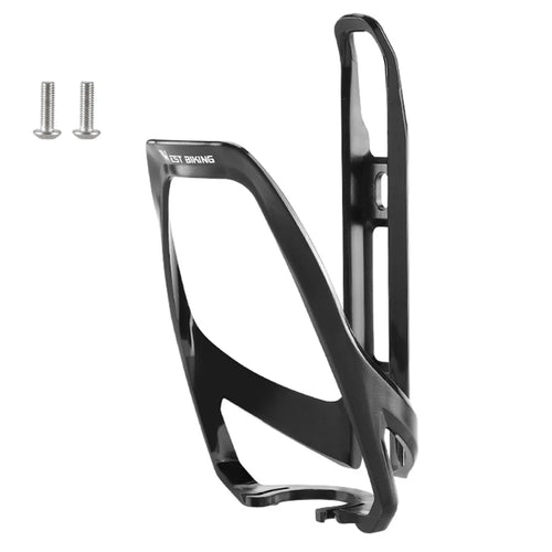 WEST BIKING YP0704043 Bicycle Water Bottle Cage PC+Fiberglass Bike Bottle Mount Bracket - Black - 1