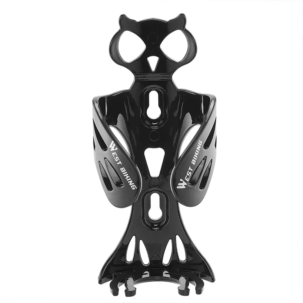 WEST BIKING YP0704044 Bike Water Bottle Cage High Strength PC Bicycle Bottle Holder Bracket - Black - 2