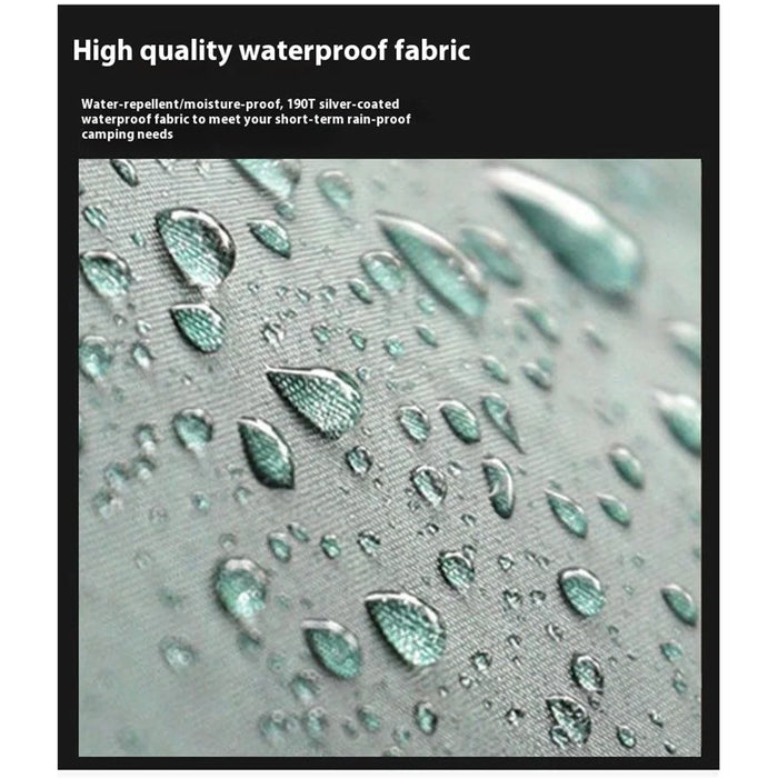 Outdoor Camping Tent Rain-Proof Windproof Easy Open Automatic Tent, 200x150x110cm  - Blackish Green - 5