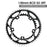 WEST BIKING YP0719272 Road Bike Chainring 130BCD 39T/53T Bicycle Aluminum Alloy Crankset Tooth Plate for 8/9/10/11 Speed Chain Wheel Double Crown - Black - 2