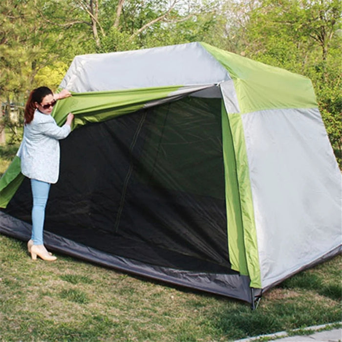 AXZ002 Outdoor 6-8 People Large Space Automatic Tent Rainproof Camping Hiking Travel Tent - 2