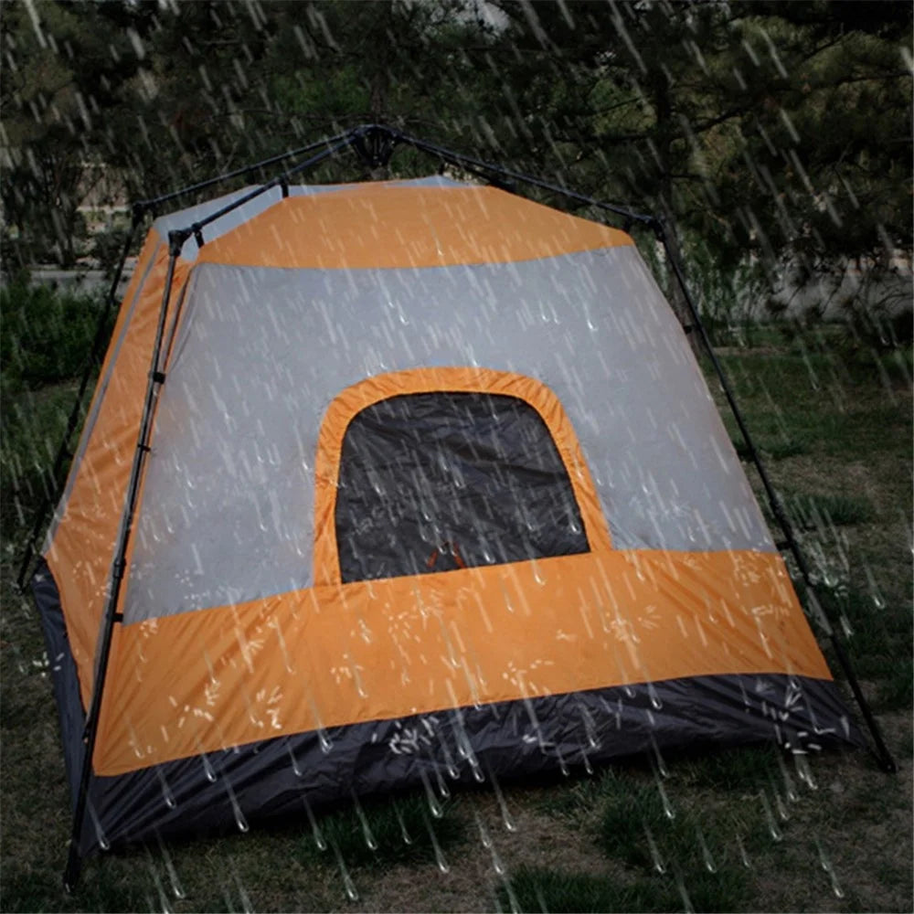 AXZZD001 Outdoor 6 People Automatic Tent Waterproof 210D Oxford Cloth Camping Beach Travel Tent - 2