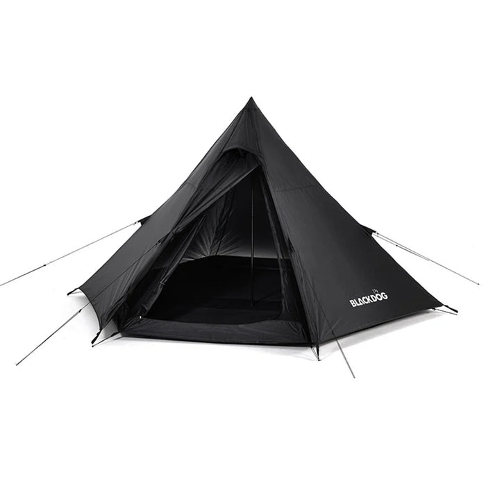 BLACKDOG BD-ZP003 Outdoor Portable Tent Hexagonal Pyramid Folding Tent Large Space Nature Hiking Camping Tourist Dinner Picnic Tent for 3-4 People - 1