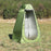 Portable Outdoor Tent Shower Toilet Dressing Room Folding Pop-Up Camping Tent for One Person, 120*120*190CM - Army Green - 2