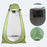Portable Outdoor Tent Shower Toilet Dressing Room Folding Pop-Up Camping Tent for One Person, 120*120*190CM - Army Green - 4