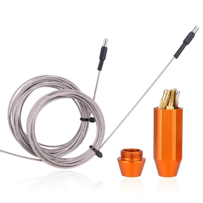 ZTTO 10m Bicycle Internal Cable Noise Reduction Foam Tube Anti Rattle Brake Shifter Cable Silencer - Orange - 2