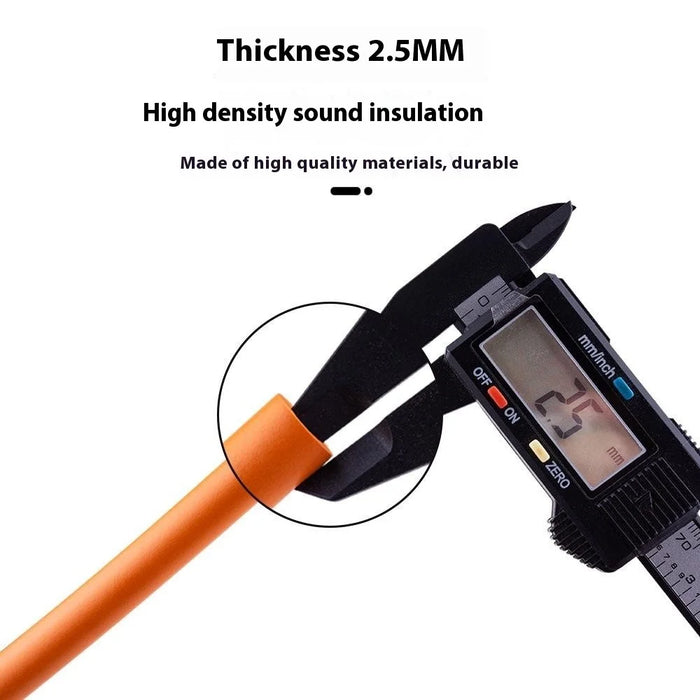 ZTTO 10m Bicycle Internal Cable Noise Reduction Foam Tube Anti Rattle Brake Shifter Cable Silencer - Orange - 5