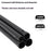 SHINETRIP A561 2PCS Telescoping Camping Tent Tarp Poles 4-Section Aluminum Alloy 80-220cm Telescopic Rods - Midnight Black - 2