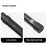 SHINETRIP A561 2PCS Telescoping Camping Tent Tarp Poles 4-Section Aluminum Alloy 80-220cm Telescopic Rods - Midnight Black - 4