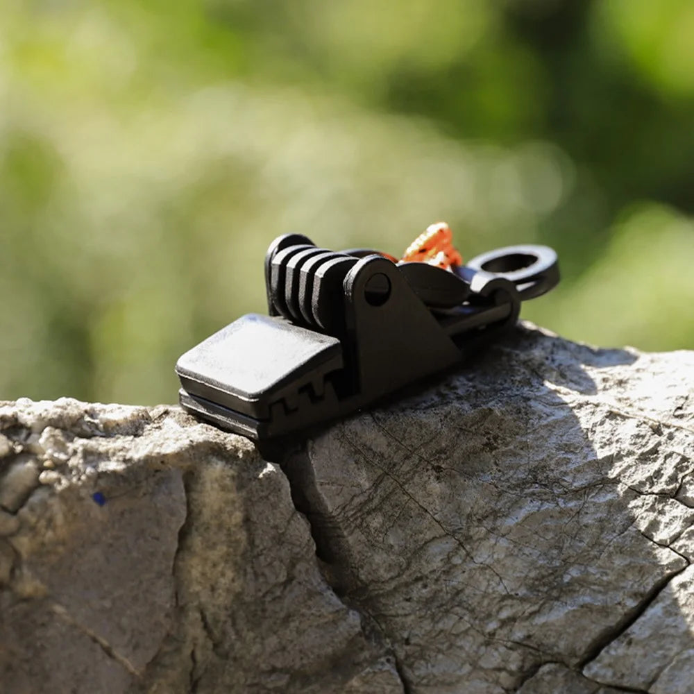 Outdoor Tarp Clip Windproof Awning Tent Canopy Clamp Wind Rope Buckle Camping Accessories - 5
