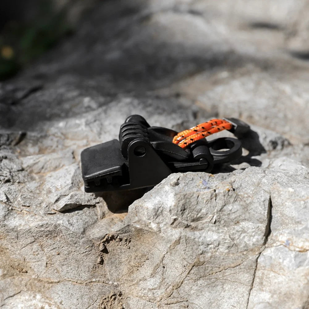 Outdoor Tarp Clip Windproof Awning Tent Canopy Clamp Wind Rope Buckle Camping Accessories - 6