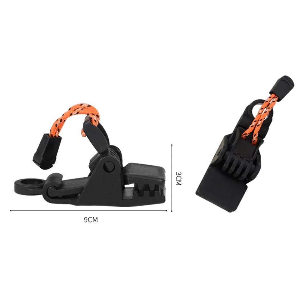 Outdoor Tarp Clip Windproof Awning Tent Canopy Clamp Wind Rope Buckle Camping Accessories - 7