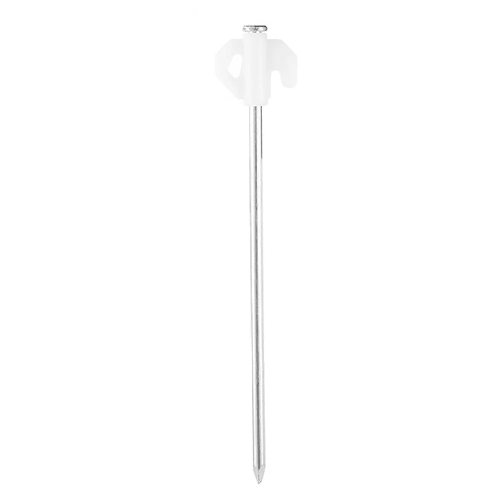 HALIN 5Pcs / Set 21cm Luminous Tent Nails PC + Steel Wind Rope Noctilucent Ground Nails - 1