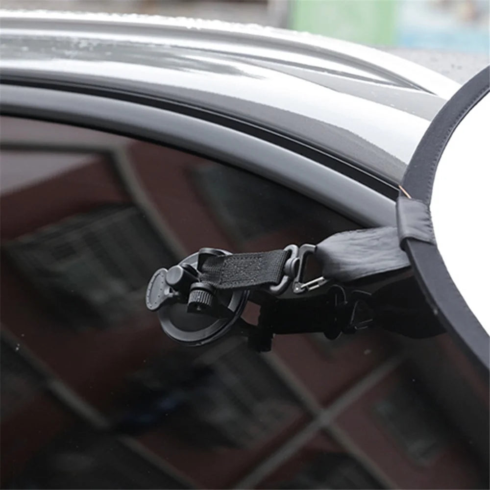 HALIN 4Pcs Car Side Awning Suction Cup Fixing Tool Outdoor Car Travel Camping Tarp Sucker Hooks - 5
