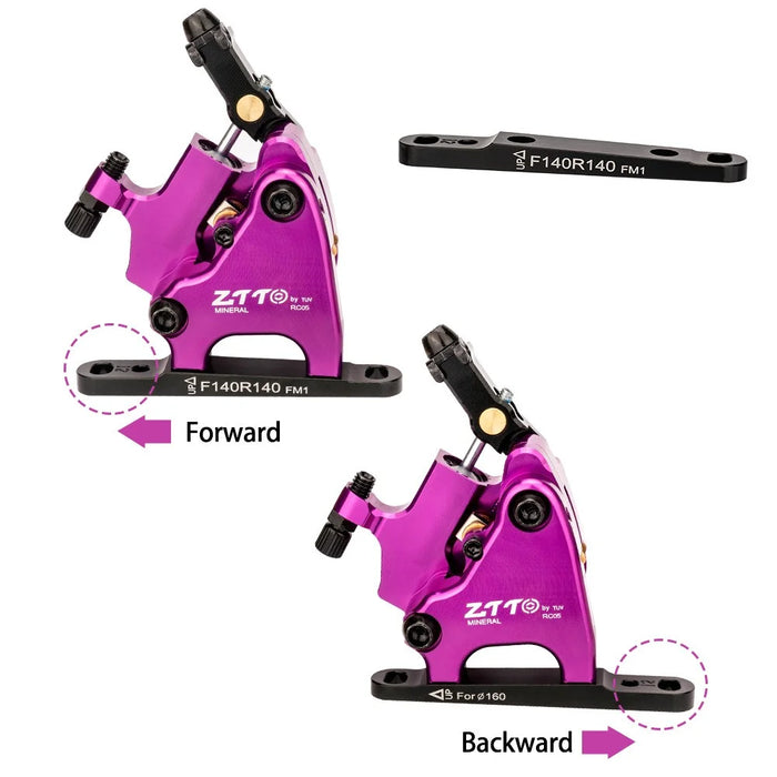 ZTTO Pro5.0 Road Bike Disc Brake Aluminum Alloy Hydraulic Brake Caliper - Black - 5