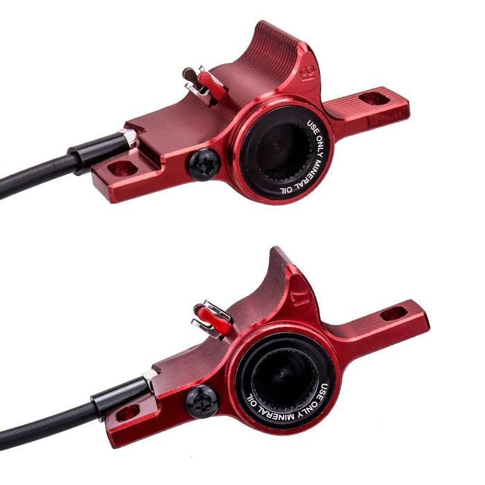 ZTTO DFH-EO2 Ebike Front Hydraulic Brakes Bike Power-Off Hydraulic Brake Kit with Disc - Black - 5