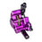 ZTTO Lightweight Aluminum Alloy Road Bike Flat Mount Disc Brake Caliper Set - Purple - 2