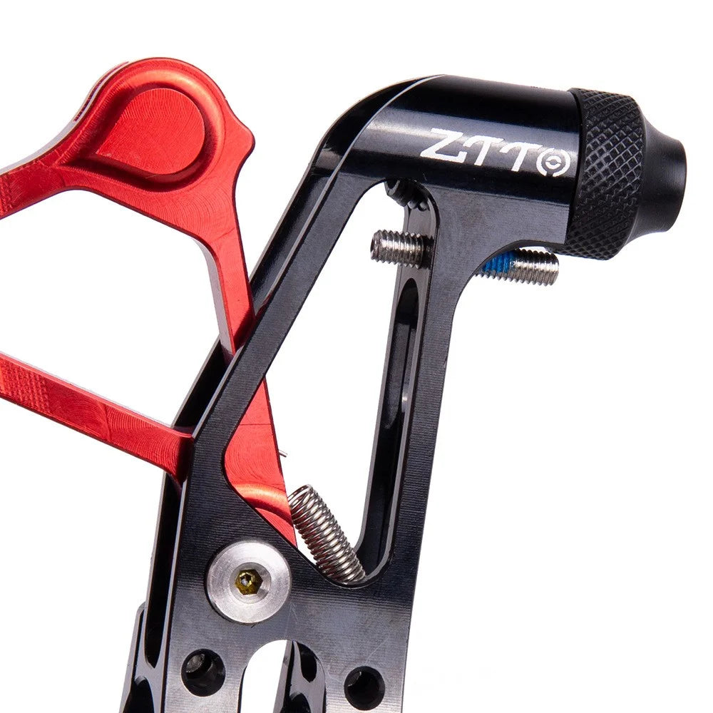 ZTTO VSJQ 2Pcs Bicycle Brake Lever V-Brake Handlebar Aluminium Alloy Bike Brake Handle - Red - 2