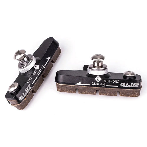 ZTTO TQWSCP 1 Pair Bike Brake Pads Set Mountain Bicycle C-Brake Pads Bike Brake Blocks Kit - Black - 1