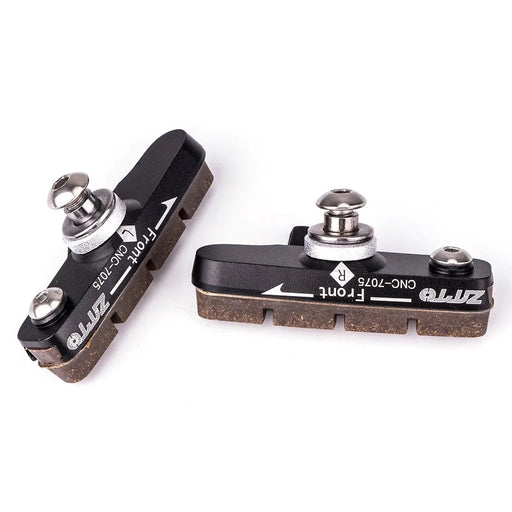 ZTTO TQWSCP 1 Pair Bike Brake Pads Set Mountain Bicycle C-Brake Pads Bike Brake Blocks Kit - Black - 1
