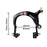 ZTTO B3 1 Pair Bike Brakes Cycling Aluminium Alloy C-Brake Long Arm Repair Parts - 6