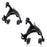 ZTTO AS2.6D 1 Pair Aluminum Alloy Bike Brake Caliper for Fixed Gear and Road Bikes - 4