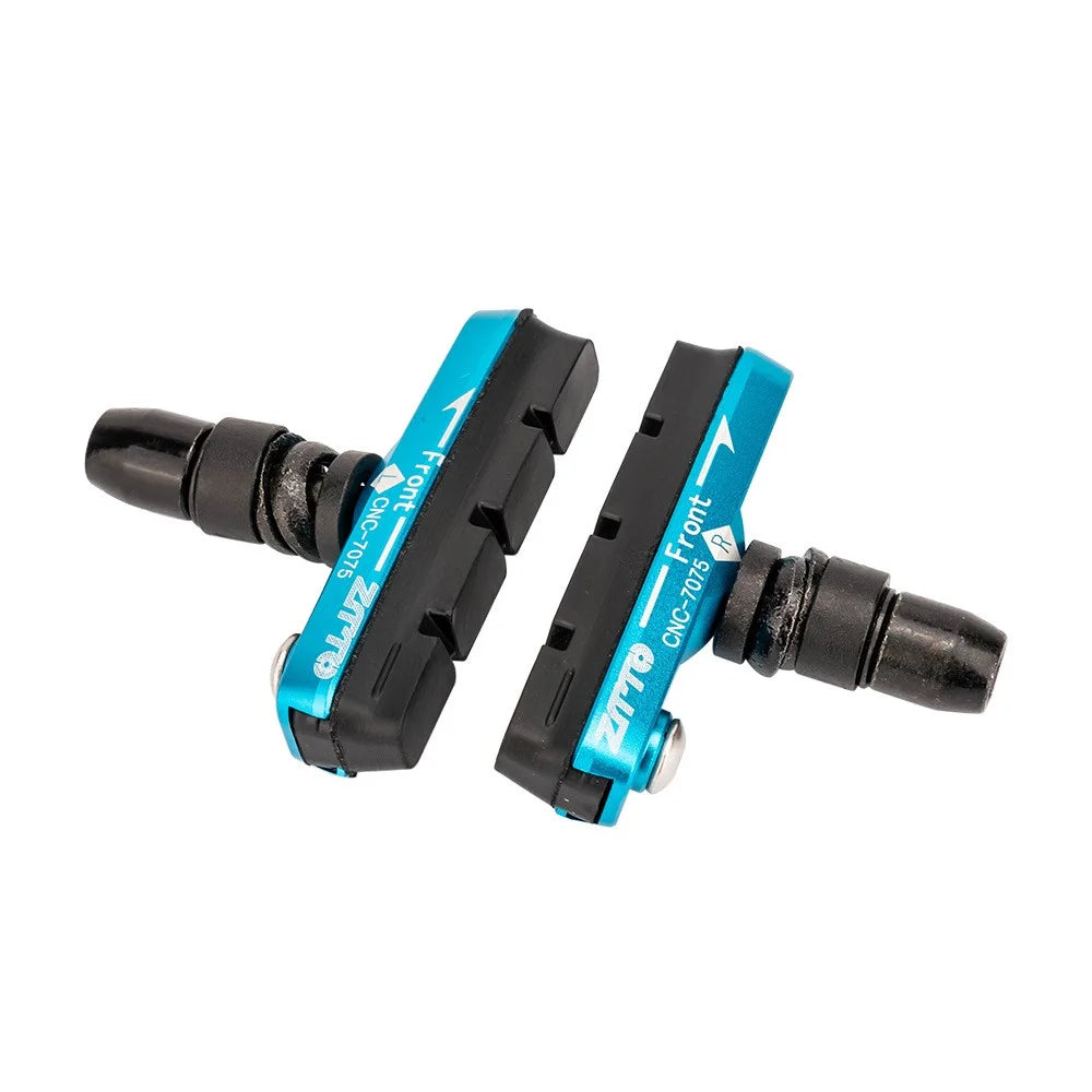 ZTTO ZDSCP 1 Pair Bike Brakes Pads Set 55mm for MTB Mountain Bicycle V-Brake Blocks - Blue - 1