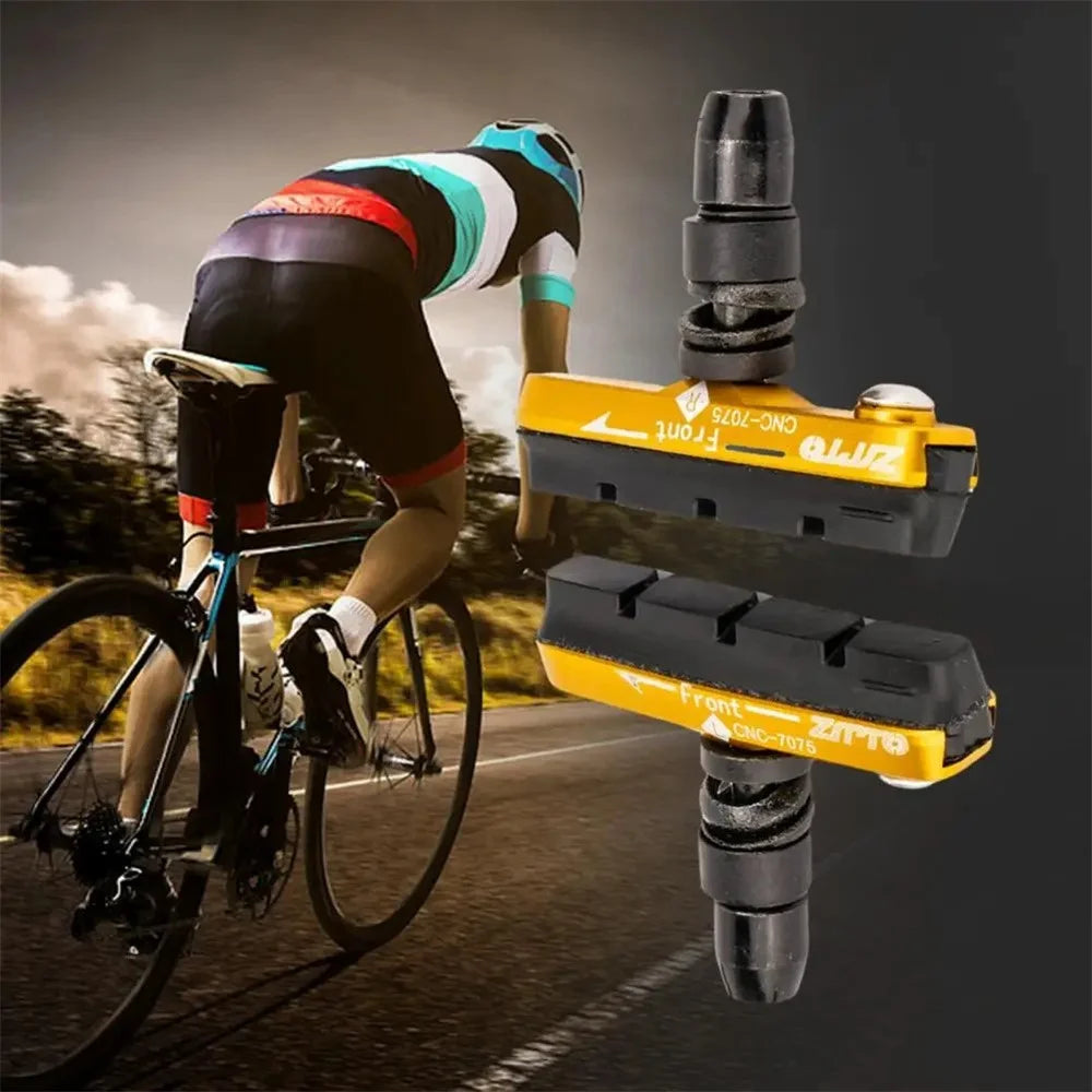 ZTTO ZDSCP 1 Pair Bike Brakes Pads Set 55mm for MTB Mountain Bicycle V-Brake Blocks - Blue - 3