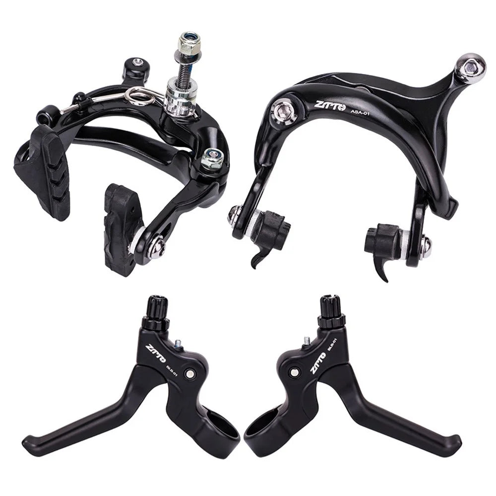 ZTTO ASA01 BROMPTON 1 Pair Brake Lever+1 Pair C Brake Caliper Bicycle Brake Accessories Set - 1