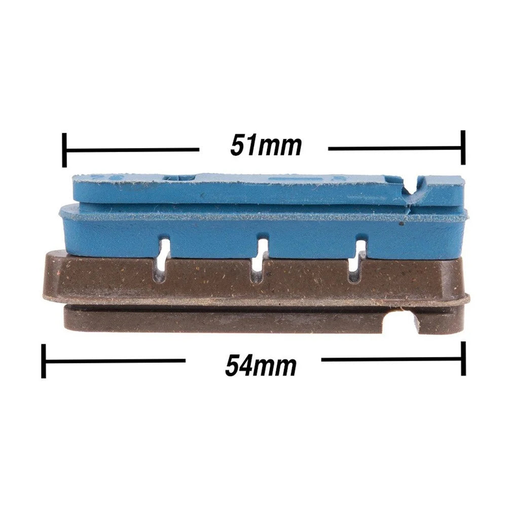 ZTTO SCP4 1 Pair Road Bike Brake Pad Cork Brake Block Bicycle Parts - Brown - 5