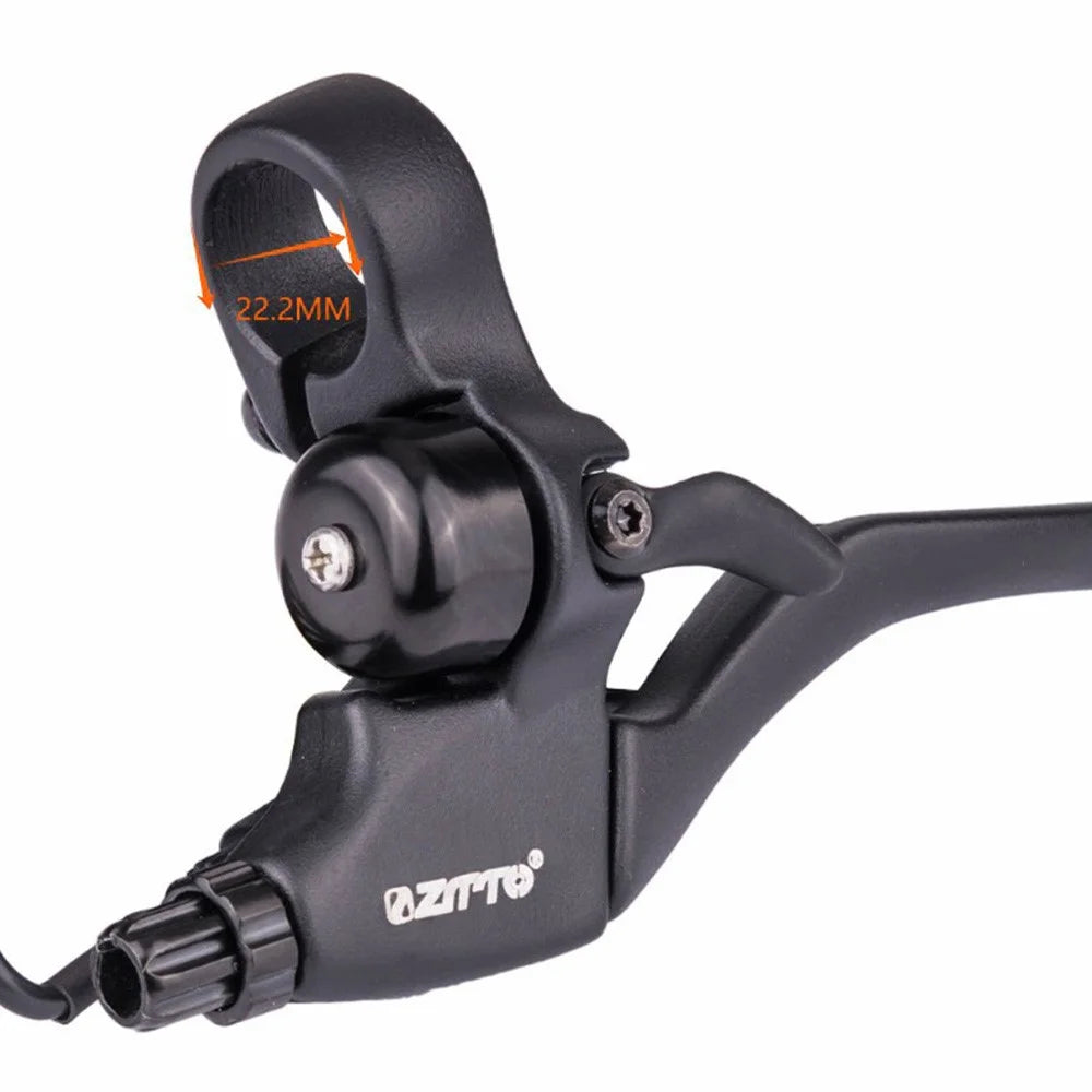 ZTTO SB4A 1 Pair Aluminum Alloy Electric Bike Brake Handle Bar with Bell - 6