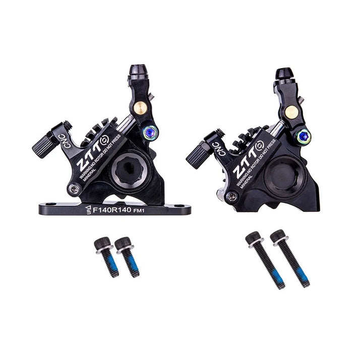ZTTO GLDS 1 Pair Aluminum MTB Bike Disc Brake Set Cycling Accessory for Road Bicycle - Black - 3
