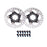 ZTTO GLDS 1 Pair Aluminum MTB Bike Disc Brake Set Cycling Accessory for Road Bicycle - Black - 4