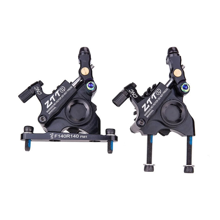ZTTO GLDS 1 Pair Aluminum MTB Bike Disc Brake Set Cycling Accessory for Road Bicycle - Black - 5