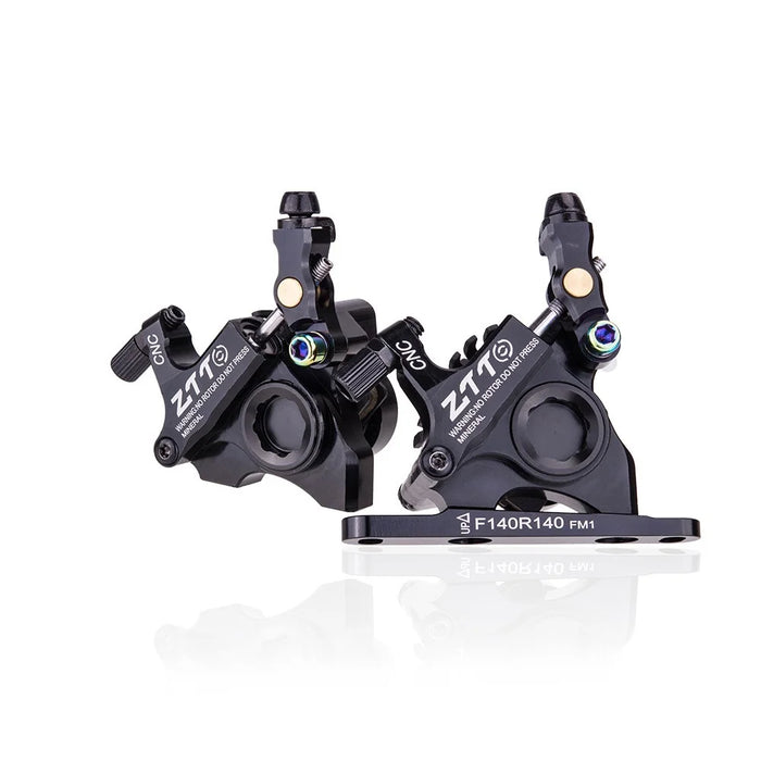 ZTTO GLDS 1 Pair Aluminum MTB Bike Disc Brake Set Cycling Accessory for Road Bicycle - Black - 7