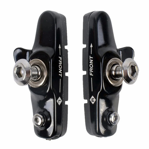 ZTTO SCP1 Aluminum+Rubber Lightweight Road Bike Brake Shoes C Brake Caliper Hoof - Black - 1