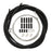 ZTTO Universal Bike Shift Derailleur Cable Bicycle Brake Cable Housing Replacement Kit - Black - 1