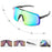 XQ-HD XQ-555 Sports Sunglasses Men Women Anti-Glare UV400 Racing Glasses Large Frame Goggles Cycling Eyewear - Black/Grey/Colorful - 2