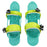 1 Pair Adult Ski Skates Ski-board Snowboard Shoes Adjustable Mini Sled Shoes Outdoor Winter Sports Skiing Shoes - Green - 1