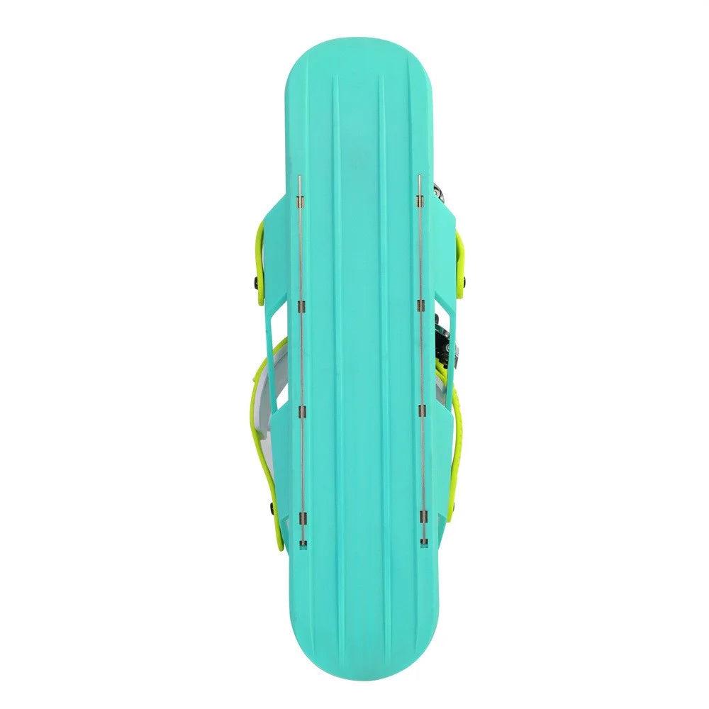 1 Pair Adult Ski Skates Ski-board Snowboard Shoes Adjustable Mini Sled Shoes Outdoor Winter Sports Skiing Shoes - Green - 7