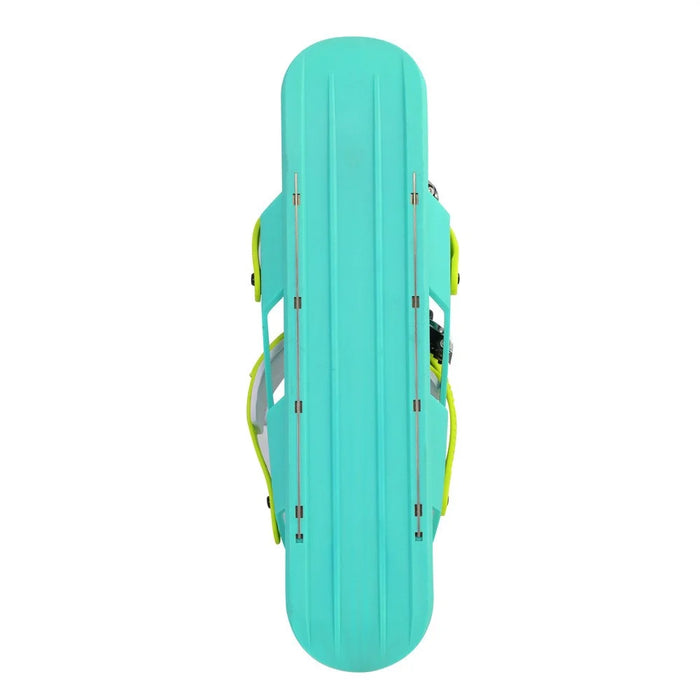 1 Pair Adult Ski Skates Ski-board Snowboard Shoes Adjustable Mini Sled Shoes Outdoor Winter Sports Skiing Shoes - Green - 7