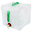 20L Foldable 0.5mm Thick PVC Water Container Camping Water Storage Bag, 25x25x26cm (BPA-Free, No FDA) - 1