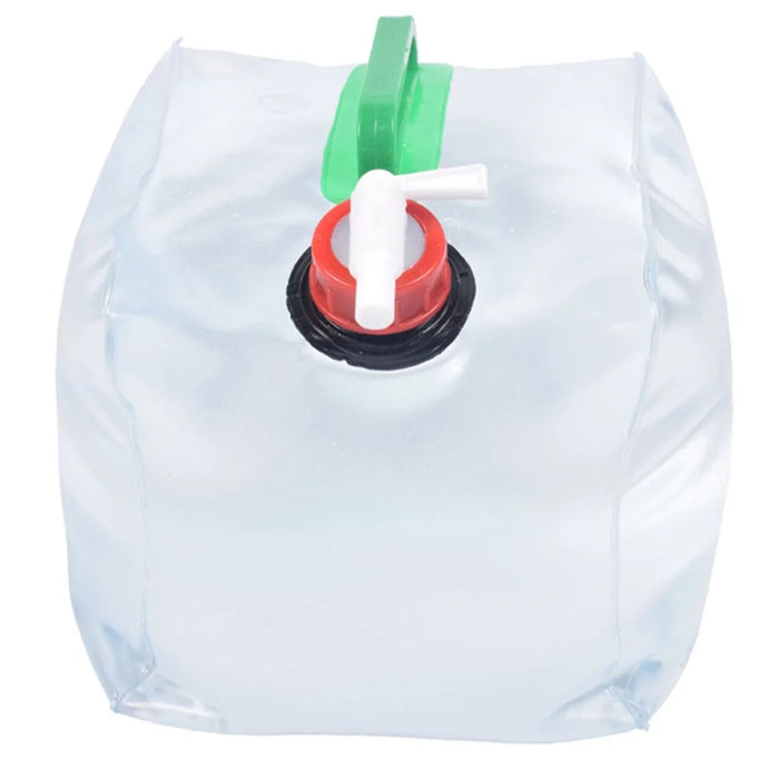 20L Foldable 0.5mm Thick PVC Water Container Camping Water Storage Bag, 25x25x26cm (BPA-Free, No FDA) - 2