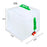 20L Foldable 0.5mm Thick PVC Water Container Camping Water Storage Bag, 25x25x26cm (BPA-Free, No FDA) - 5