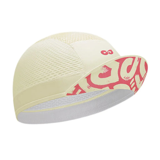 GOLOVEJOY XMZ286 Cycling Skull Cap Under Helmet Liner Sun Visor Anti-UV Quick-Dry Hat for Men, Women - Beige - 1