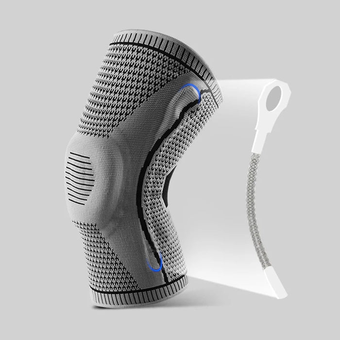 KYNCILOR AB066 Knee Brace Knee Compression Sleeve Support for Men and Women Compression Breathable Knee Pads - Grey//M - 6